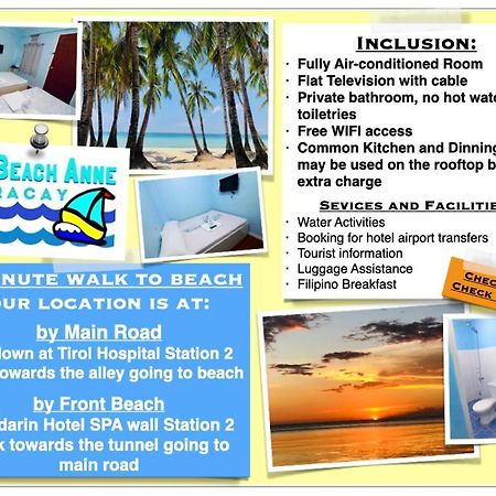 The Beach Anne Boracay Balabag  ภายนอก รูปภาพ