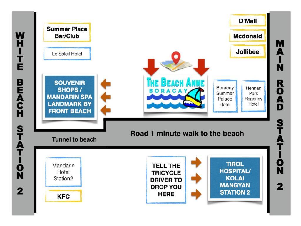 The Beach Anne Boracay Balabag  ภายนอก รูปภาพ